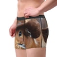 thumbnail image 2 of Picia Cowboy Hat Guinea Pig Pattern Men’s Boxer Briefs – Soft & Breathable Underwear, Stretchy & Comfortable Fit, Supportive Pouch Design, Moisture-Wicking-Large, 2 of 5