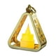 thumbnail image 3 of Lámpara de mesa LED triangular creativa para mesita de noche, iluminación ambiental y decoración de habitaciones. oro, 3 of 9