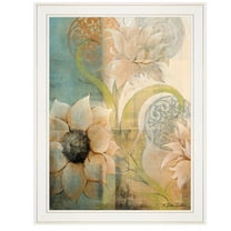 Meandering Flowers I by Dee Dee Printed Wall Art Wood Multi-Color