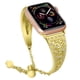 thumbnail image 1 of Compatible con Apple Watch Band 38 mm 42 mm Mujer, Pulsera de metal única Hebilla móvil Pulseras Correas de acero inoxidable Reemplazo para Apple iWatch Series 4/3/2/1 Xemadio 2033274-5, 1 of 9