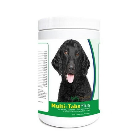 UPC: 0840235171904 | Healthy Breeds 840235171904 Curly-Coated Retriever Multi-Tabs Plus Chewable Tablets – 365 Count