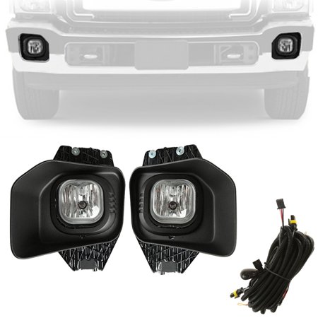 BEAMNOVA Fog Lights Kit Assembly with Wiring Harness Relay ... 2015 ford 250 super duty wiring harness 