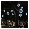 thumbnail image 6 of LED Light Ball 16 Inch - Cool White Holiday Decor - Indoor/Outdoor Sphere Lights - Foldable Frame Christmas Lighting, 6 of 9
