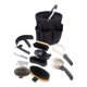 thumbnail image 3 of Kit de aseo para caballos de 12 piezas, juego de cepillos para aperos de caballos, accesorios para cuarto de aperos, peine de curry profesional,, 3 of 9