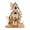 LG849, variant on Halloween DIY Miniature House Kit, 3D Wooden Puzzle Zombie House Model Kit, DIY Undead Haunted Scene for Home Decorations (33PCS)