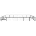 thumbnail image 5 of vidaXL Outdoor Dog Kennel Large Dog Crate Dog Cage Puppy Pet Playpen Steel, 5 of 6