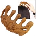 thumbnail image 2 of Peine de madera, peine para peinar, peine de dientes anchos, peine para el cabello, peine de masaje, peine para rizar, peine para mechas, peine para peinar, peine de madera, peine de dientes anchos, 2 of 4