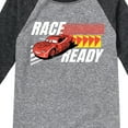 thumbnail image 3 of Cars - Race Ready - Toddler & Youth Raglan Graphic T-Shirt, 3 of 5