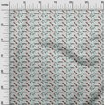 thumbnail image 3 of oneOone Polyester Spandex Aqua Blue Fabric Travel Sewing Craft Projects Fabric Prints By Yard 56 Inch Wide, 3 of 5