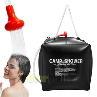 Hanging shower bag for camping hotsell