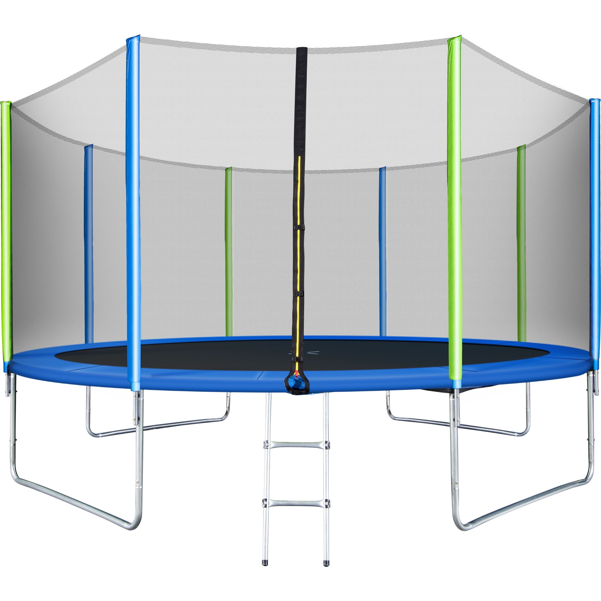 Trampolines 12' Jump Trampoline with Safety Enclosure Home Garden Toy Jump Net 