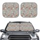 thumbnail image 2 of Fotbe Funny Chicken Juego de 2 Piezas de Parasoles para Parabrisas | Bloqueador Solar para Auto | Accesorios Plegables para Protección Solar Interior-Small, 2 of 6