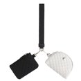 thumbnail image 1 of Cartera Con Llavero Doble para Mujeres Y Hombres Acolchada Alrededor Mini Monedero, 1 of 9