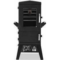 MAISON HUIS Vertical Propane Smoker, Outdoor Gas Smokers Grill with Cover, Black
