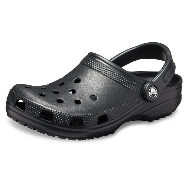 Crocs 10001-001-013 Sabots Classiques pour Hommes, Noir - 13 Moyen