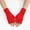Red, variant on Vorkoi Knitted Fingerless Gloves for Women Winter Thumbhole Wrist Warmer Men Crochet Arm Warmers Hand Mittens