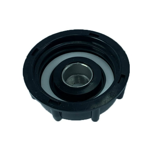 Contenedor de IBC 3/4 pulgadas Valve Adaptador Depósito de Embalaje Faucet Manguera Conector de plástico con 6 mm Espaciado Hilo Barril sidaley TO001145-00