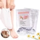 thumbnail image 4 of Exfoliar piel muerta removedor de cutículas mascarilla para pies blanqueamiento hidratar 2 uds, 4 of 6