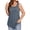 Grey Blue, variant on Fantaslook Summer Women Tank Tops U Neck Casual Flowy Sleeveless T-shirts