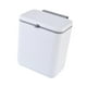 thumbnail image 4 of Cubo de basura colgante para cocina, cesto para residuos de cocina, cubo de basura Blanco, 4 of 9