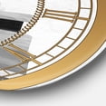 thumbnail image 2 of Designart 'Fashionista Reads 3' Oversized Fashion Wall Clock, 2 of 3