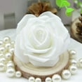 thumbnail image 4 of Maoww Pack of 50 Artificial Bionic Flowers PE Foam Simulation Roses Fake Flower Decorations Wedding Party Engagement Presents White, 4 of 9