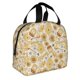 thumbnail image 2 of Easygdp Honey Honeycomb Bolsa Térmica Premium - Tela Oxford Impermeable, Gran Capacidad, Bolsillo Frontal, Unisex para Trabajo, Escuela, Actividades al Aire Libre y Picnics, 2 of 8