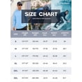 thumbnail image 5 of NORTHYARD Men's Hoodie Sun Protection Shirts with Long Sleeves UPF 50+ UV Swim Rash Guard for Fishing Hiking Beach Hooded Skyblue L, 5 of 6