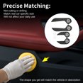 thumbnail image 3 of Pegatina antichoque de cuero para puertas de automóvil Unique Bargains para Subaru Outback 2015-2016, protector de borde lateral de la puerta, accesorios interiores, negro, 1 juego, 3 of 6