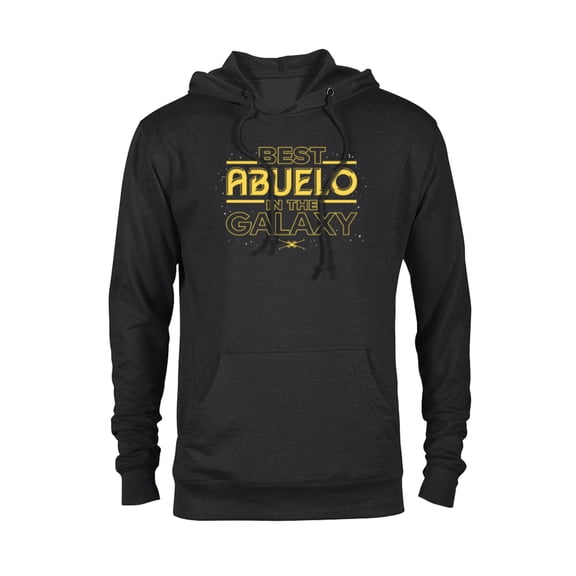 Star Wars Best Abuelo in the Galaxy Birthday Día del Padre - Pullover Hoodie for Adults - Customized-Black