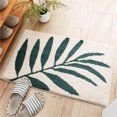 thumbnail image 5 of maho Moss Rug Floral Area Rugs Plant Flowers Bathroom Rug Mat Extra Thick And Absorbent Bath Rugs Non-Slip Soft Plush Bath Carpet Machine Wash Dry Bathroom C on Clearance, 5 of 8