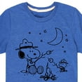 thumbnail image 3 of Peanuts - Snoopy Camping - Toddler And Youth Short Sleeve Graphic T-Shirt, 3 of 6