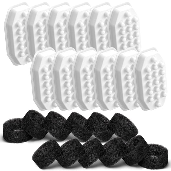 Filtros de Fuente de Agua Rellaty para Gatos y Perros de Repuesto y Esponjas Prefiltrantes 3.2 L 120