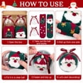 thumbnail image 6 of Loritta Secret 2 Pairs Women Fuzzy Socks, Christmas Cozy Fluffy Warm Winter Comfy Gift Socks for Women with Transparent Ball, 6 of 9