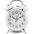 thumbnail image 3 of super fuerte retro campana reloj despertador blanco Adepaton Relojes para Niño, 3 of 4