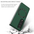 thumbnail image 6 of K-Lion Folding Slim Case for Samsung Galaxy Z Fold 4 Compatible with MagSafe Hard PC Non-Slip Anti-Scratch Anti-Fingerprint Shockproof Magnetic Flip Case For Samsung Galaxy Z Fold 4,Darkgreen, 6 of 8