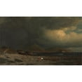 thumbnail image 3 of William Bradford 14x10 Black Modern Framed Museum Art Print Titled - Labrador Coast (C. 1860), 3 of 5