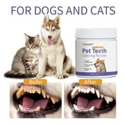 Petpeet PlaqueOff Powder for Pets - Cat & Dog Teeth Breath Freshener -- Supports Healthy Mouth for Dogs - 50g