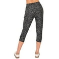 thumbnail image 4 of ALWAYS Capri Jogger Pants, Women's Casual Slim Sweatpants, Black L, 4 of 7