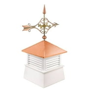 Good Directions 30" Square Manchester Vinyl Cupola with Standard Victorian ArrowH
