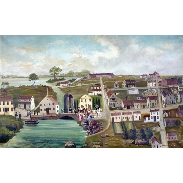 Washington Trenton 1789 NpresidentElect WashingtonS Reception At Trenton New Jersey 21