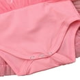 thumbnail image 5 of Daddys Girl Short Sleeve Letter Print Romper Tulle Tutu Dress, 5 of 5