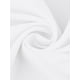 thumbnail image 5 of Blusa de satén para mujer Inspire Chic con cuello alto, mangas abullonadas y pliegues, color blanco M, 5 of 6