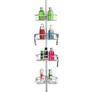Simplehuman Tension Pole Shower Caddy, Best Floor To Ceiling Shower Caddy Philippines