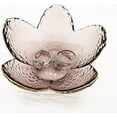 thumbnail image 6 of Small Jewelry Dish Tray for Women, Glass Jewelry Tray Trinket Dish, Flower Ring Dish Engagement Gift, Crystal Ring Holder Dish, Vanity Jewelry Plate Dish, Jewelry Bowl for Rings, Earrings, 6 of 10