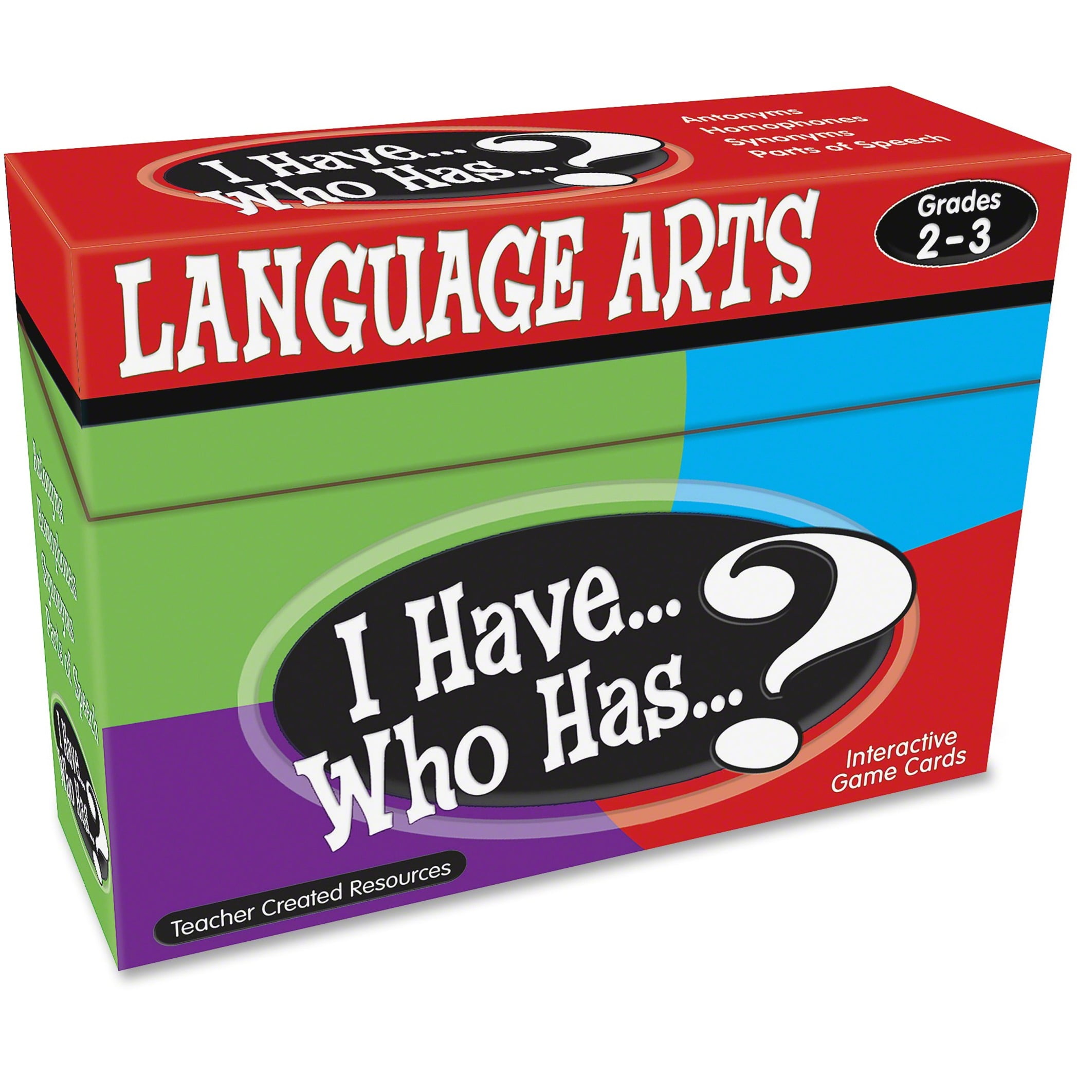 Teacher Created Resources, TCR7813, Grades 2-3 Language Arts Game, 1 Each, Multi