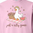 thumbnail image 3 of Inktastic Just a Silly Goose Adult Sweatshirt, 3 of 4