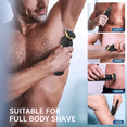 thumbnail image 5 of Body Hair Trimmer for Men, IPX7 Waterproof Ball Trimmer Men with 5 Speeds, LED Light, Wet/Dry Groomer, USB-C Rechargeable, Groin and Body Shaver, 5 of 7