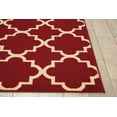 thumbnail image 4 of Nourison Grafix Trellis Red 5'3" x 7'3" Area Rug, (5x7), 4 of 8