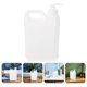 thumbnail image 3 of GOOHOCHY 2 botellas de plástico con bomba: dispensador de loción de 3 l, botellas vacías, contenedores de plástico rellenables para champú, gel de ducha, jabón de ropa, aceite esencial., 3 of 8